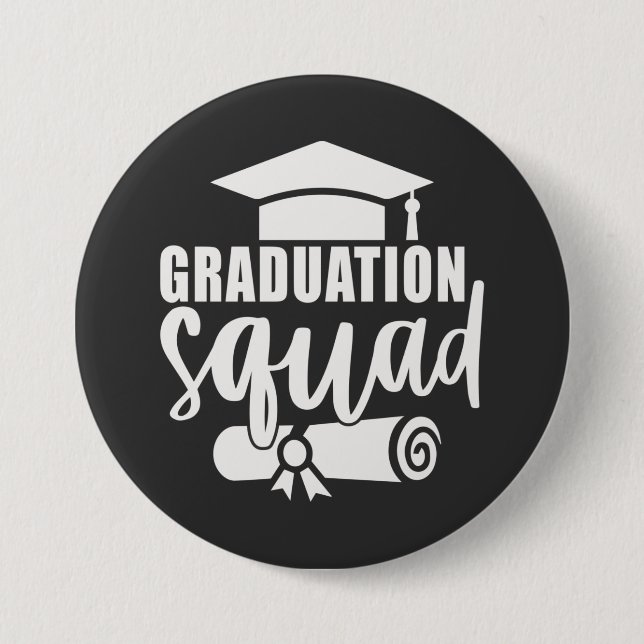 Graduation Squad 2023 Graduate Button (Front)