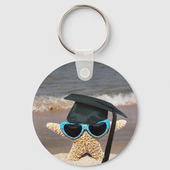 Graduation Star Keychain (Front)