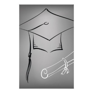 Graduation Stationery Templates, Graduation Custom Stationery Templates