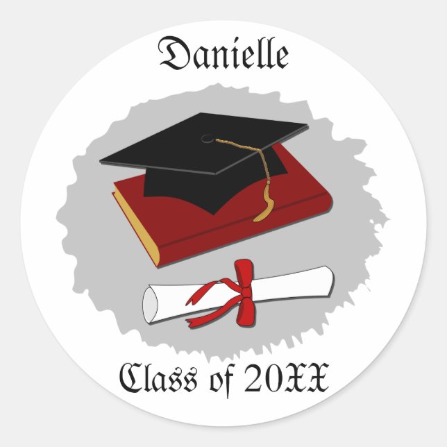 Graduation Sticker (Front)