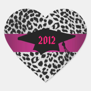 graduation stickers cheetah