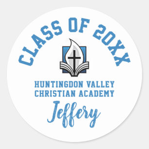 Graduation Stickers Huntingdon Valley Christian