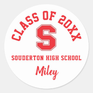 Graduation Stickers Souderton High School, Custom