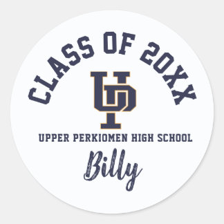 Graduation Stickers Upper Perkiomen High School