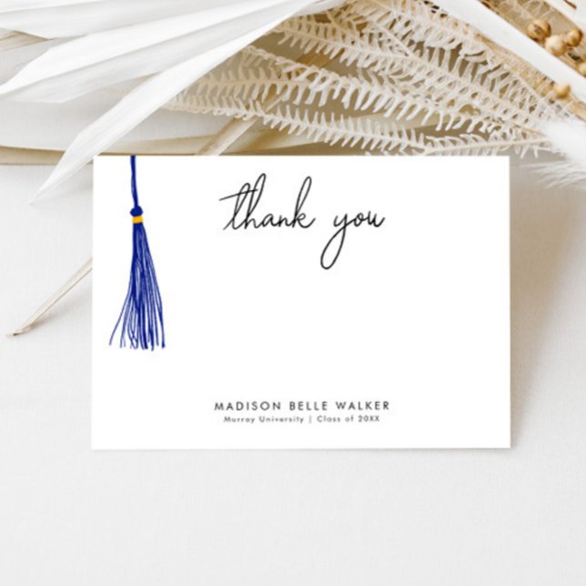 Graduation Thank You Blue Tassel (Creator Uploaded)