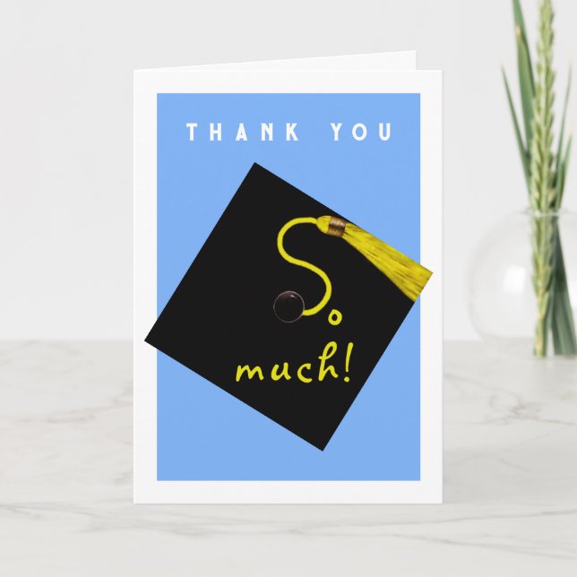 Graduation Thank You Card (Front)