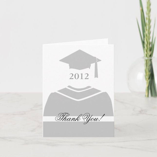 Graduation Thank You Card (Front)