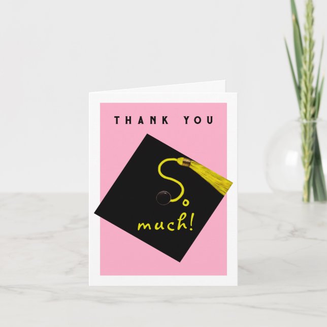 Graduation Thank You Card (Front)
