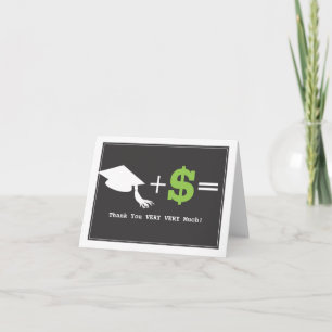 Graduation Thank You Card