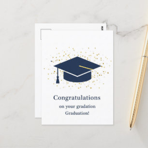 Graduation Thank You Postcard