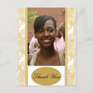 Graduation Thank You Postcard