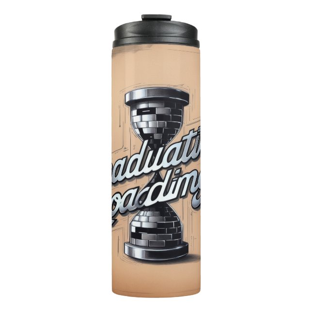 Graduation  thermal tumbler (Front)