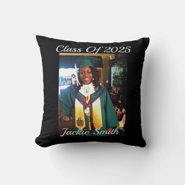 Graduation Throw Pillow (Front)