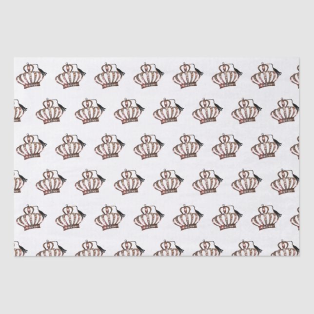 Graduation "Tiara” Tissue Paper (Front)