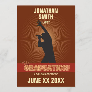 Graduation Tour Invitation (guy)