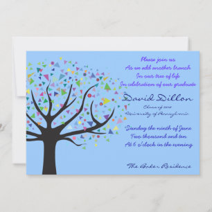 Graduation Tree of Life Invitation Class of 2010