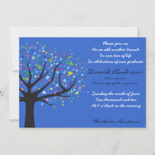 Graduation Tree of Life Invitation Class of 2010