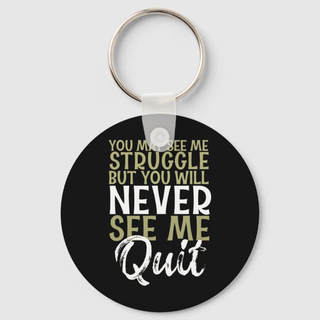 Graduation University Phoenix Gratuated Student Mo Keychain (Front)