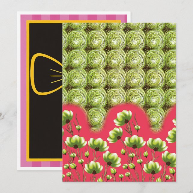 Graduation, Wedding & Moving Announcement Cards (Front/Back)