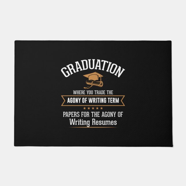 Graduation Where You Trade Doormat (Front)