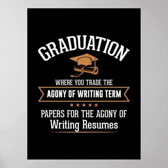 Graduation Where You Trade Poster (Front)