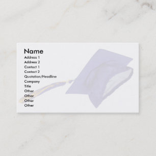 GraduationMortar, Name, Address 1, Address 2, C... Calling Card