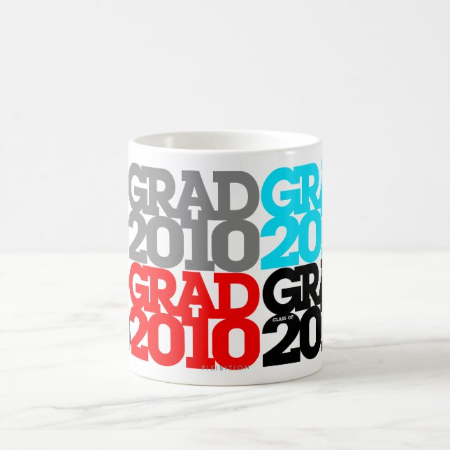 Graduations Class Of 2010 Colours Mug (Center)