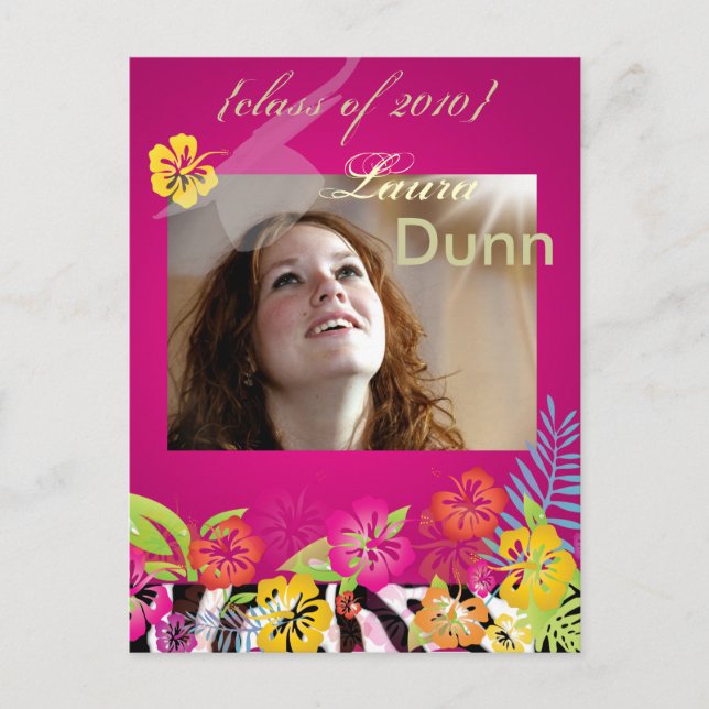 Graduations Jungle, photos cartes postales (Devant)