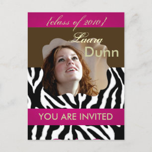 Graduations Party Invitations, photos postcards