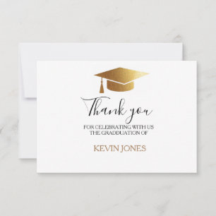 Gradué or goût casquette élégant merci