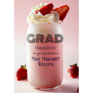 Gradué personnel moderne tendance 16oz