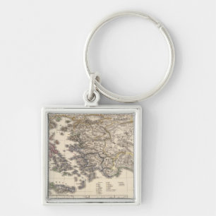 Graecia tempore migrationis doricae keychain