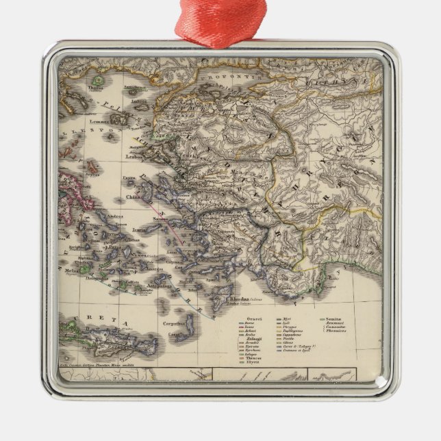 Graecia tempore migrationis doricae metal ornament (Front)