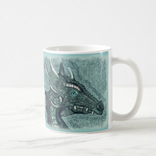 Graelle the Magical She Dragon Fantasy Art Coffee Mug