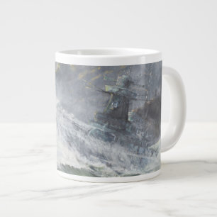 Graf Spee enters the Indian Ocean 3rd November Large Coffee Mug