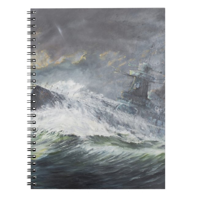 Graf Spee enters the Indian Ocean 3rd November Notebook (Front)