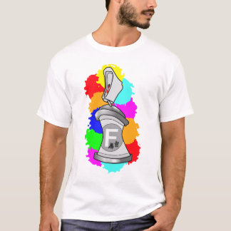 GRAFFIT ICOLOR INK BLOT SUBWAY TRAIN ART SPRAY CAN T-Shirt