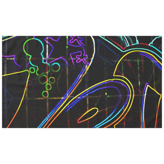 Graffiti 10 60x104 tccna tablecloth (Front (Horizontal))