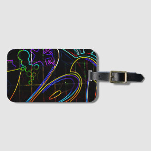Graffiti 10 bc ltcnm luggage tag