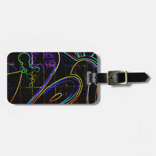 Graffiti 10 cd ltcnm luggage tag