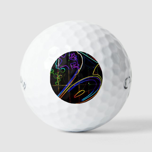 Graffiti 10 css gbcna golf balls (Front)