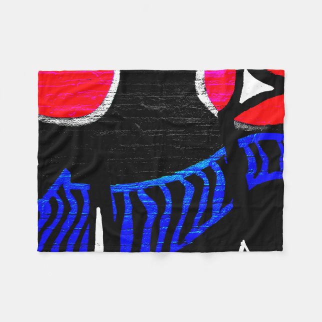 Graffiti 11 fbcna fleece blanket (Front (Horizontal))
