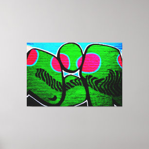 Graffiti 12 60x40 (150x100cm) waccn canvas print