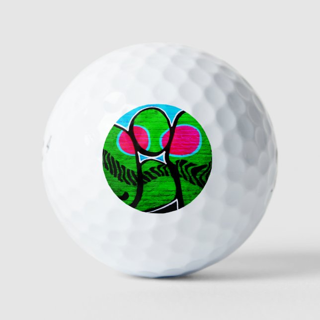 Graffiti 12 be6 gbcna golf balls (Front)