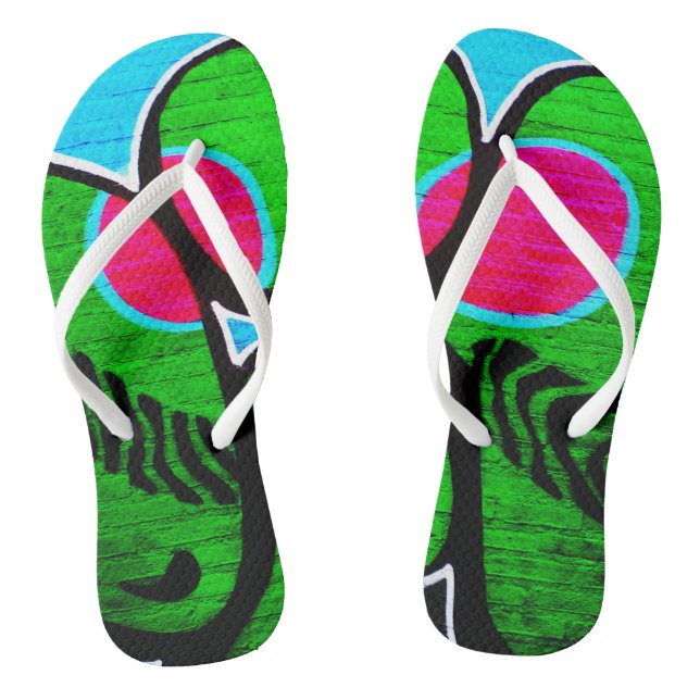 Graffiti 12 ffcna flip flops (Footbed)