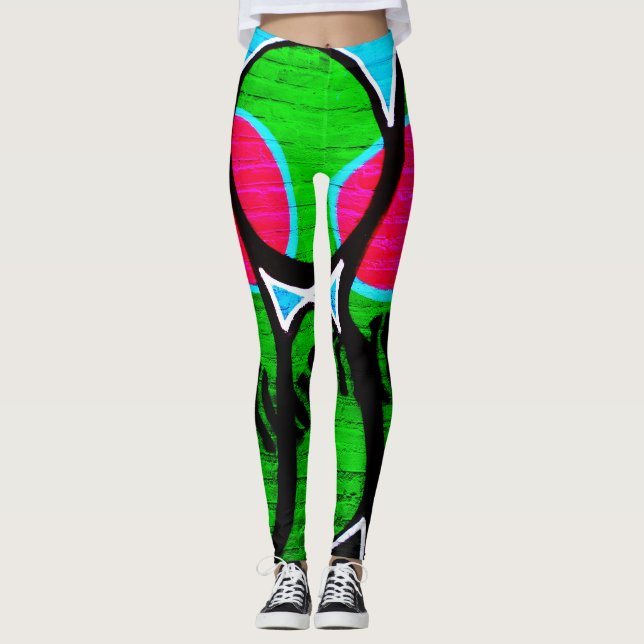Graffiti 12 lecna leggings (Front)
