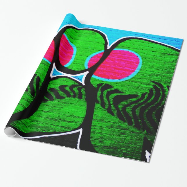 Graffiti 12 wpcna wrapping paper (Unrolled)