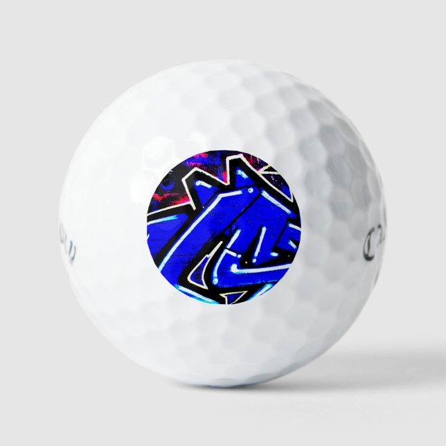 Graffiti 13 css gbcna golf balls (Front)