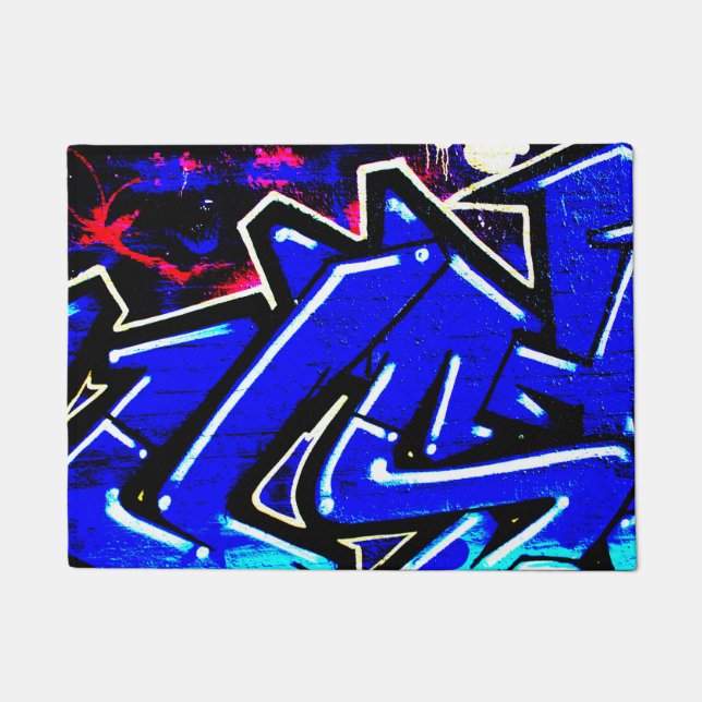 Graffiti 13 dmcna doormat (Front)