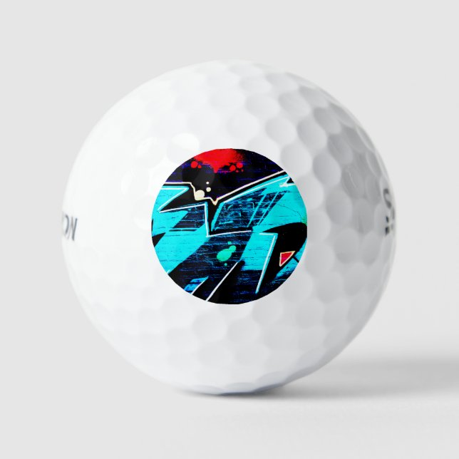 Graffiti 14 ssf gbcna golf balls (Front)